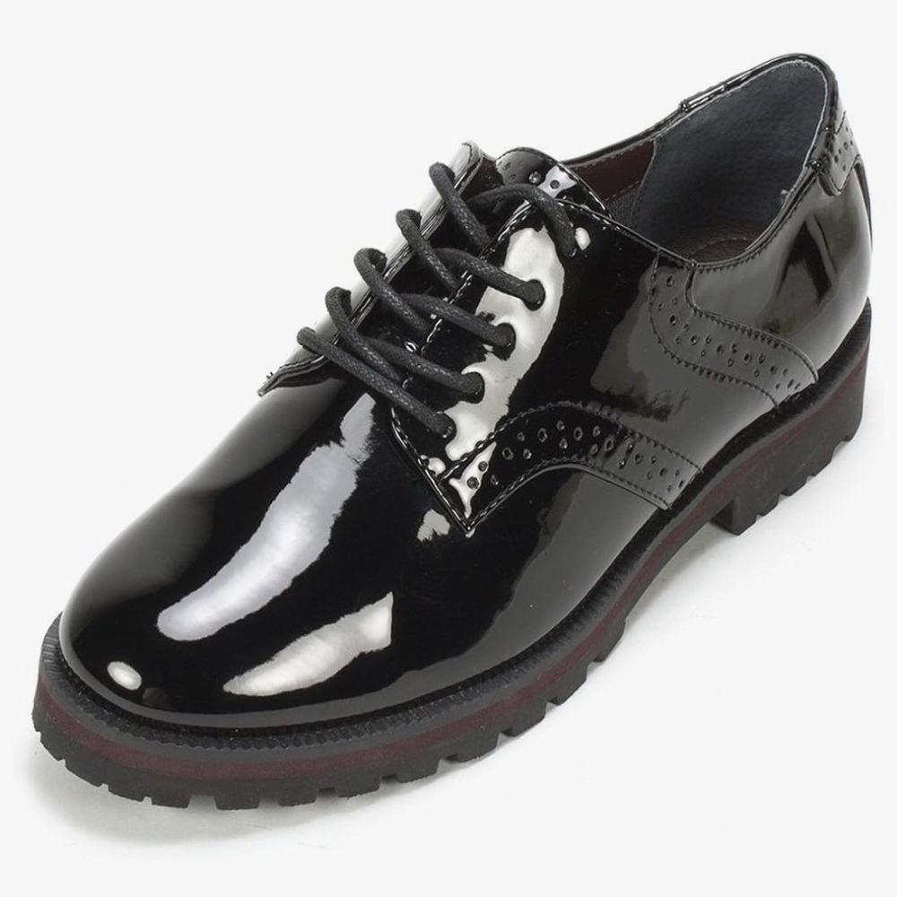 White Mountain Women’s Patent Leather Oxfords Size 7 NEW